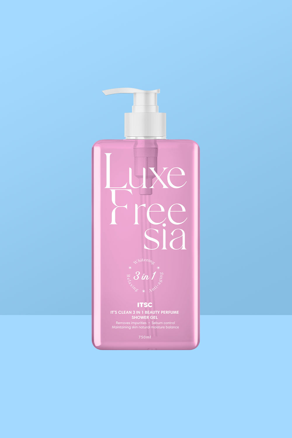IT'S CLEAN 3 in 1 Beauty Perfume Shower Gel 750ml